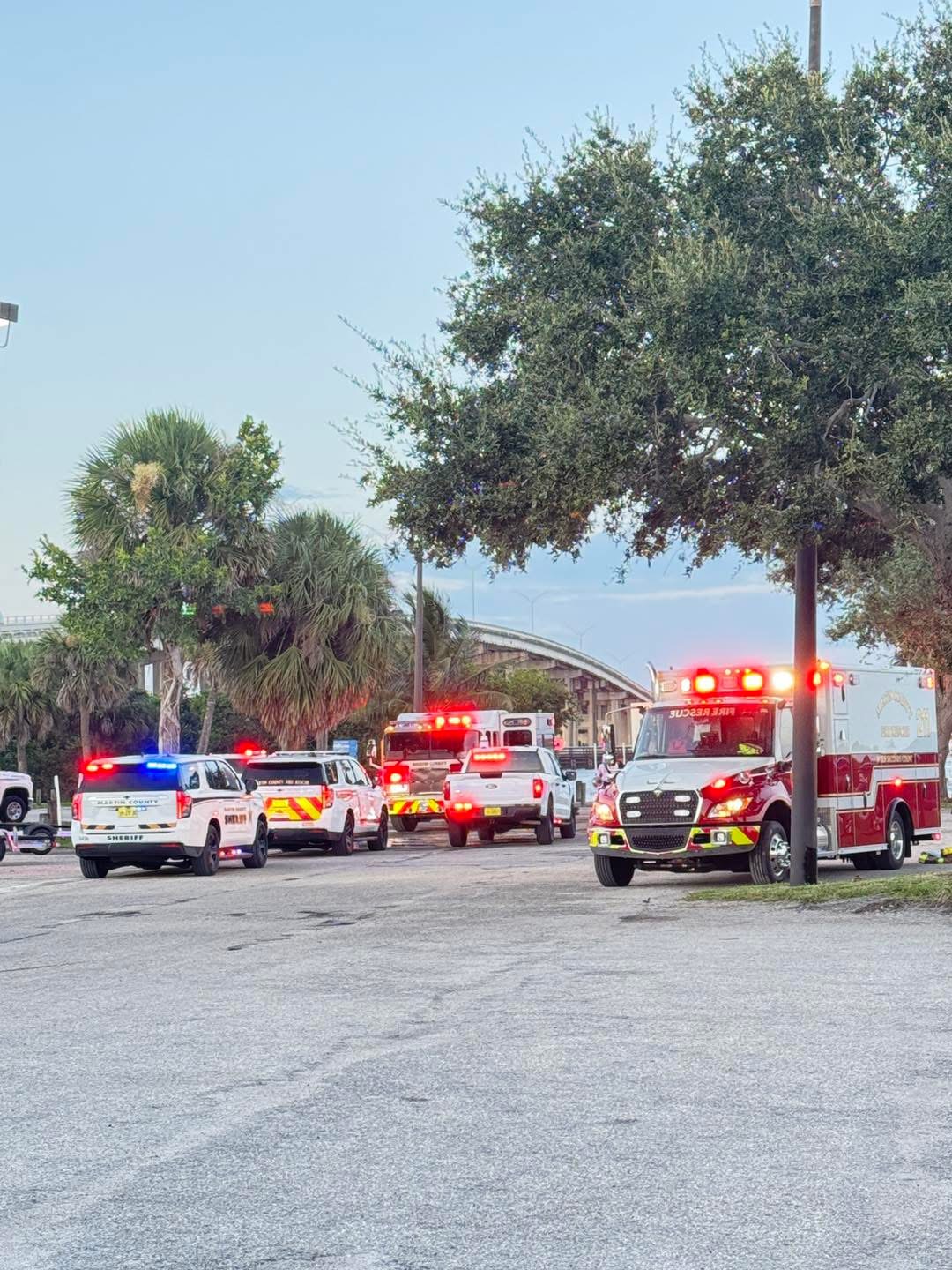 MCSO Road and Marine Units Assist Martin County Fire Rescue After Alligator Bite Incident